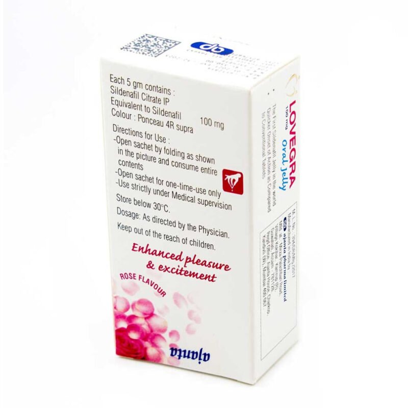 Lovegra Oral Jelly 100 mg - Image 4