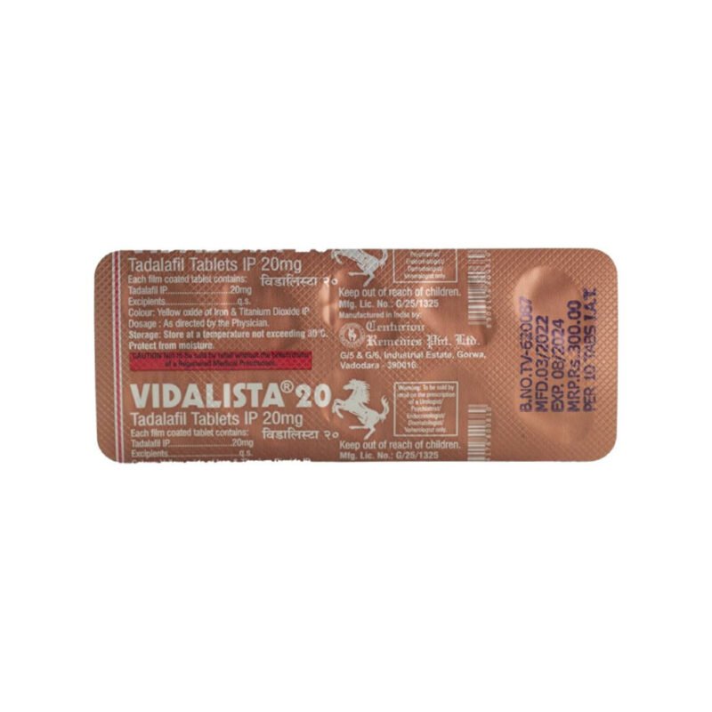 Vidalista 20 mg - Image 3