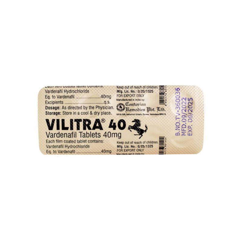 Vilitra 40 mg - Image 3